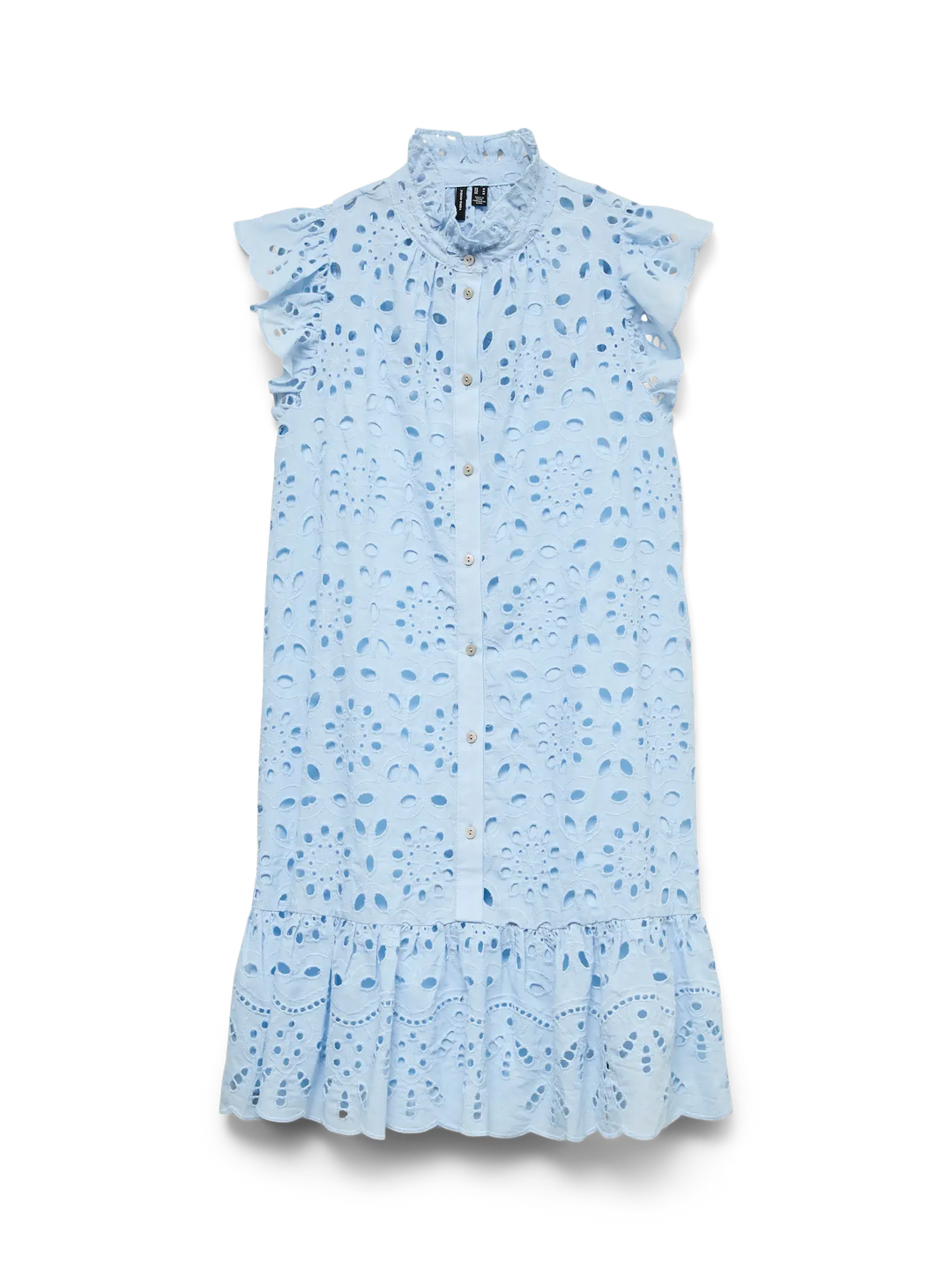 Vero Moda - Vmquinn Sl Emb Short Dress Sb2 - 5074766 Windsurfer