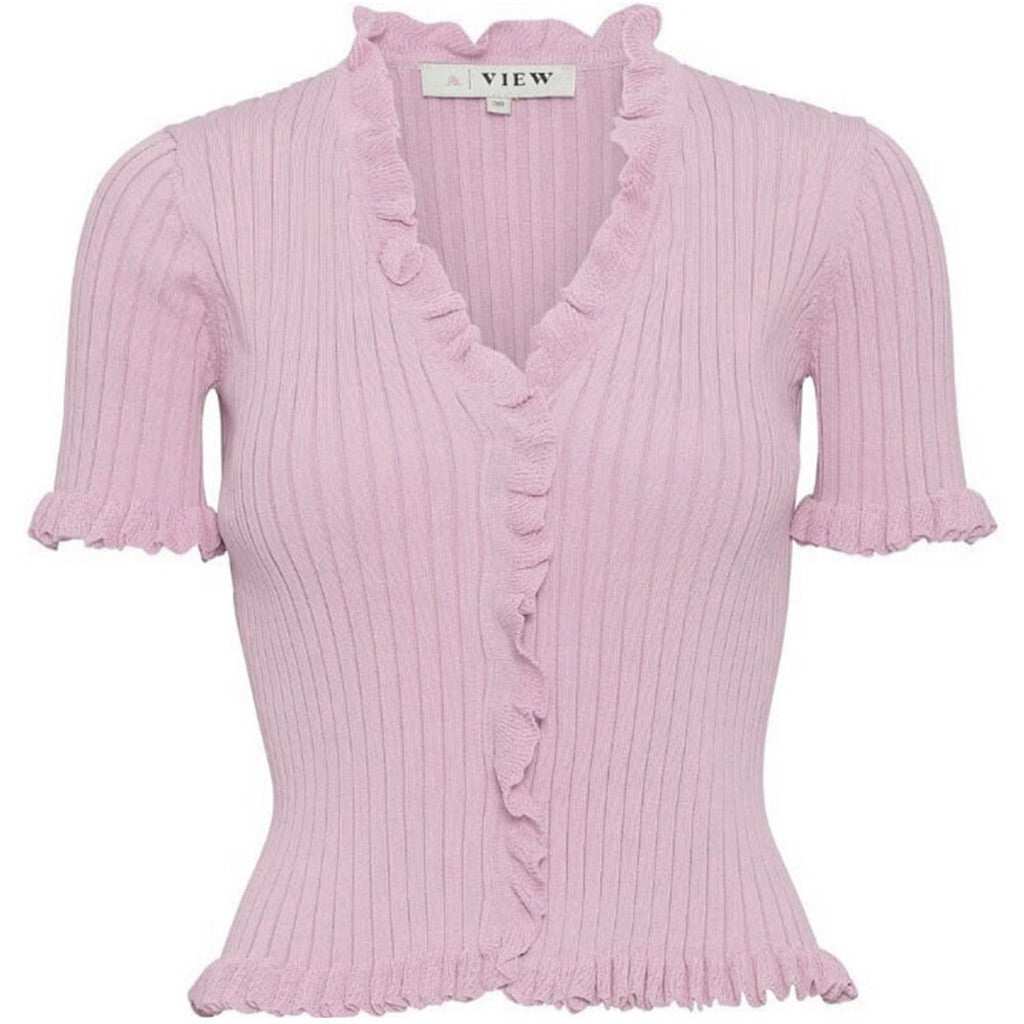 A-VIEW - Fabia Ss Tee AV1861 - 147 - Pale Rose