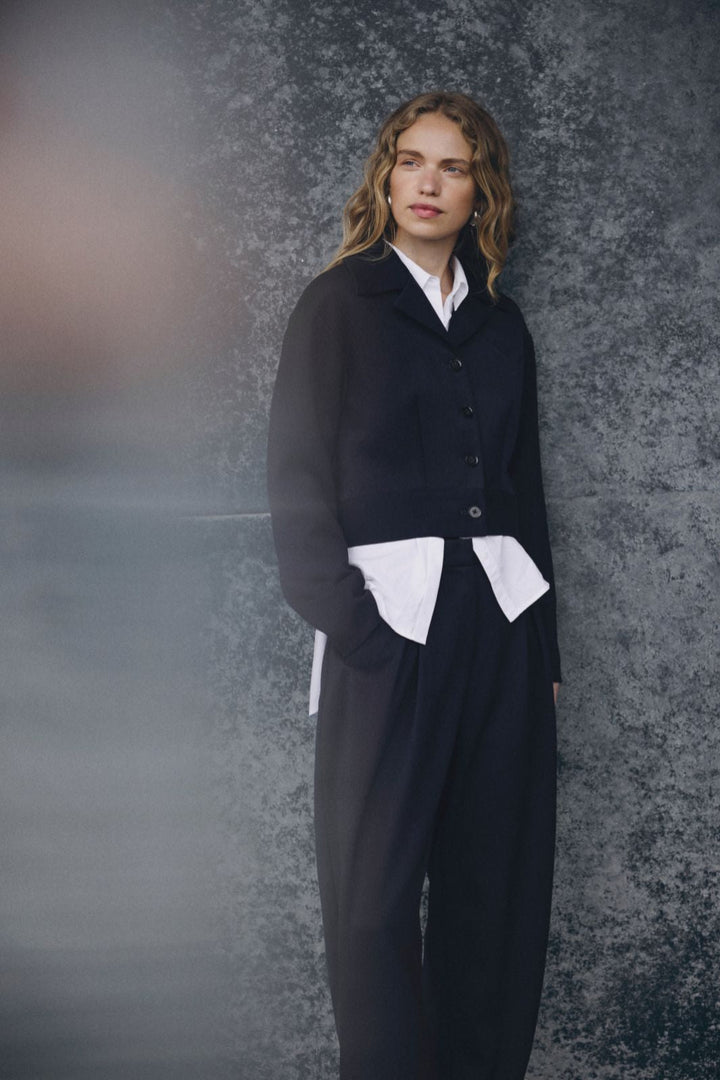 Moss Copenhagen - Mschmynthe Elina Pants 19226 - Sky Captain