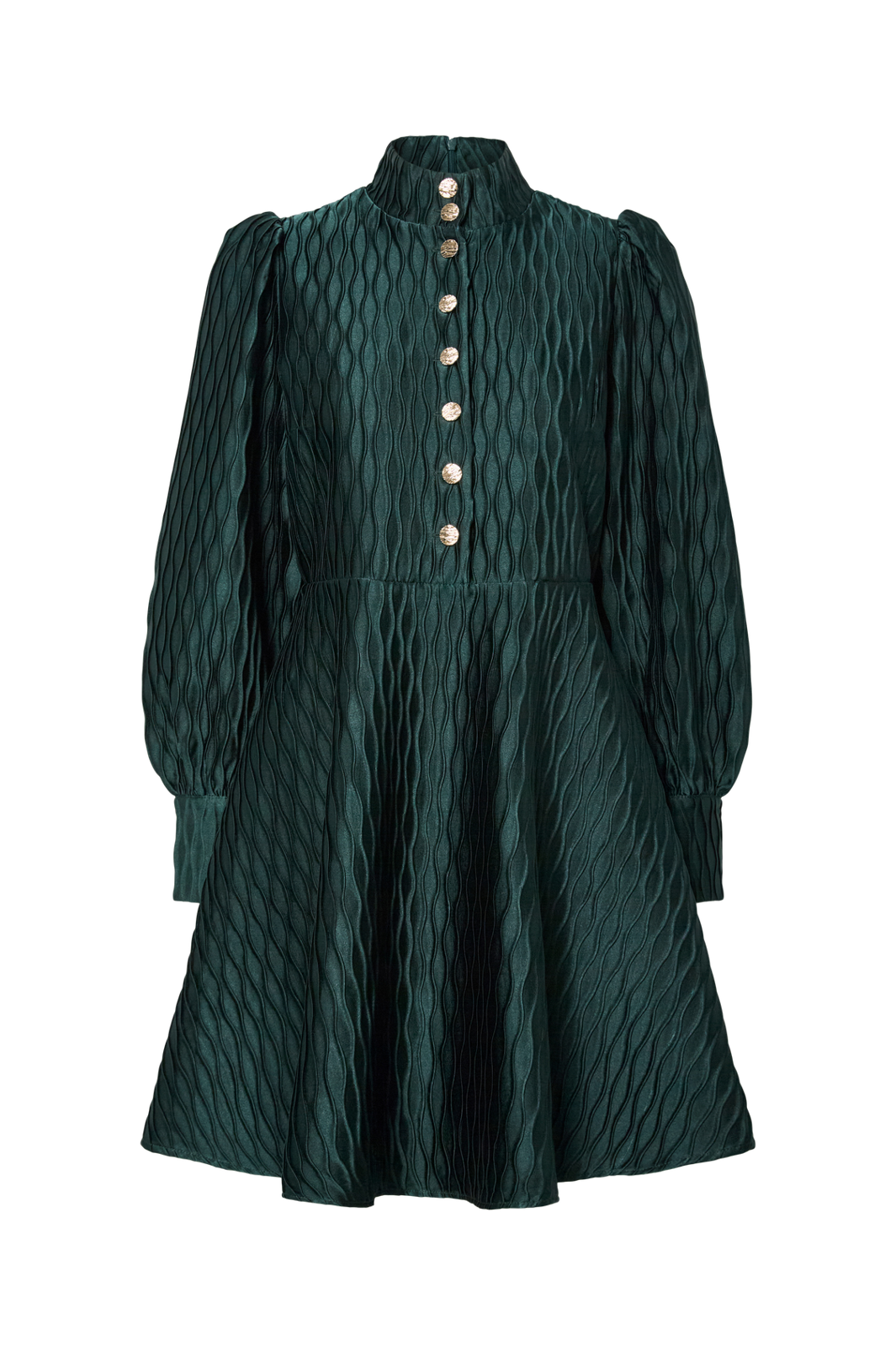 Y.A.S - Yasripple Ls Dress - 4841719 Ponderosa Pine