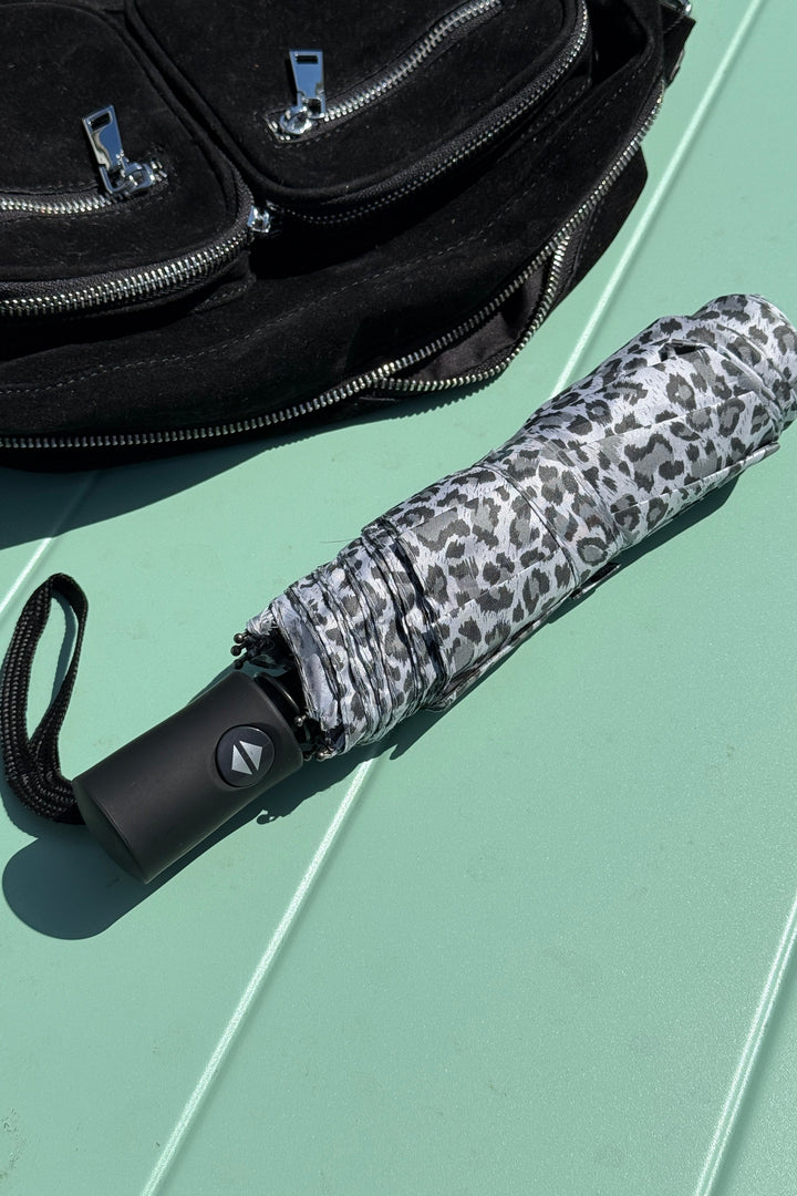 Mellow Moon - Foldable Umbrella PP-7922 - Grey