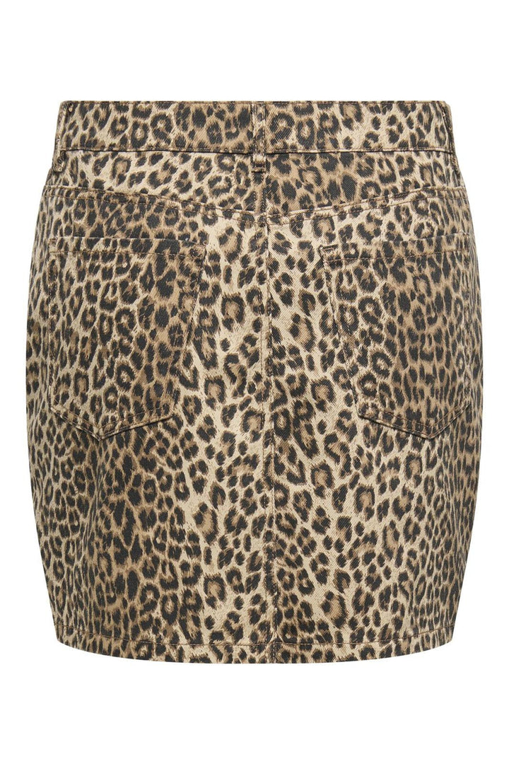 Only - Onlnaomi Skirt - 4848063 Toasted Coconut Leo