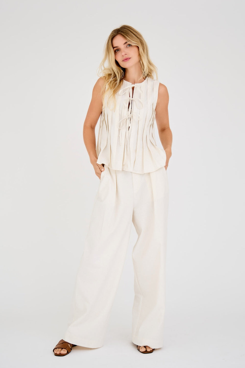 A-View - Lina Pants AV4981 - 004 - Sand
