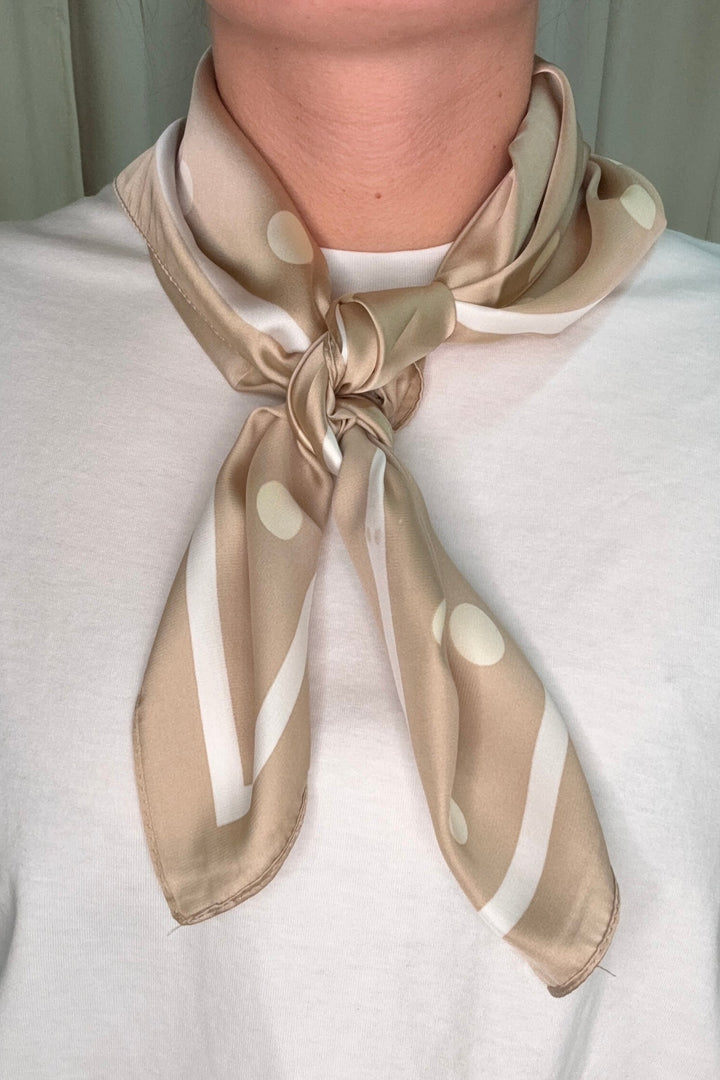 A-bee - Elin Scarf - Taupe