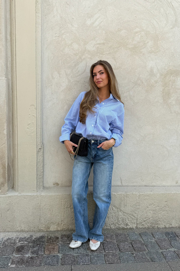 BYIC - Isabellaic Shirt A2537 - Blue White Checks
