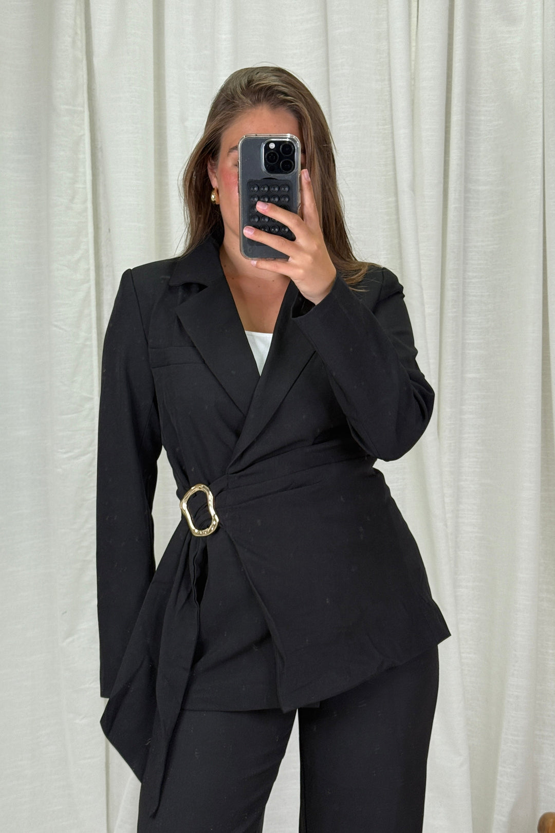 A-bee - Mathilde Blazer - Black