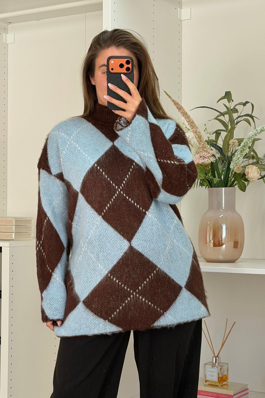A-bee - Yamina Knit - Sky Blue