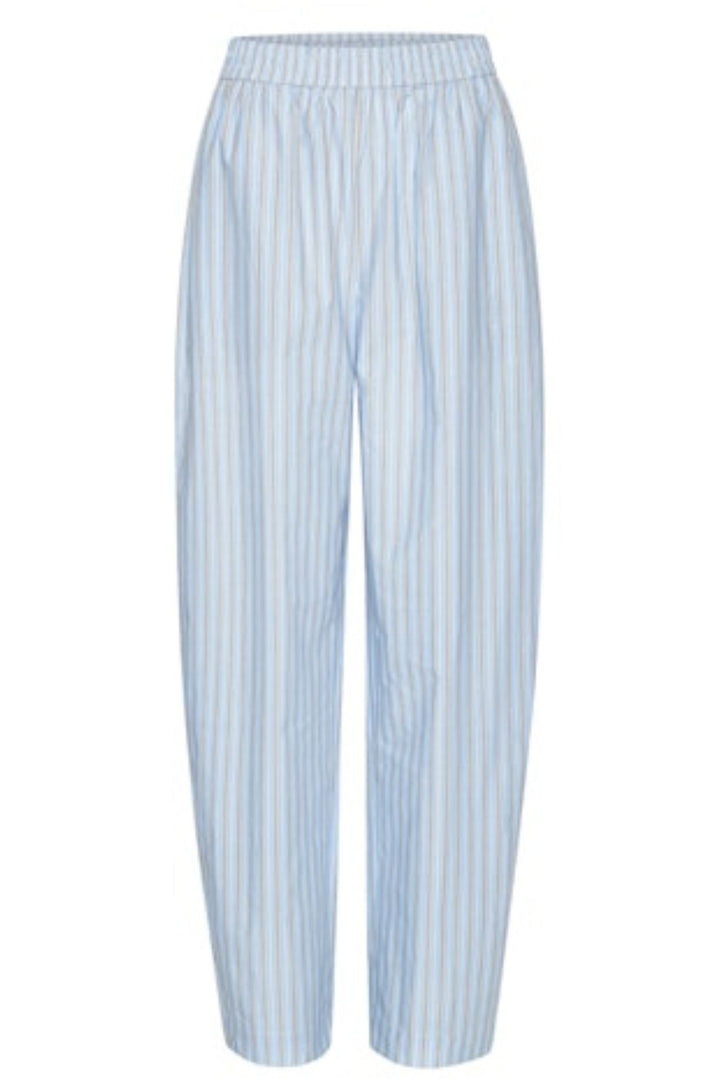 Rotate - Poplin Tapered Pants 1153643082 - 3082 Hydrangea (blue) Comb.