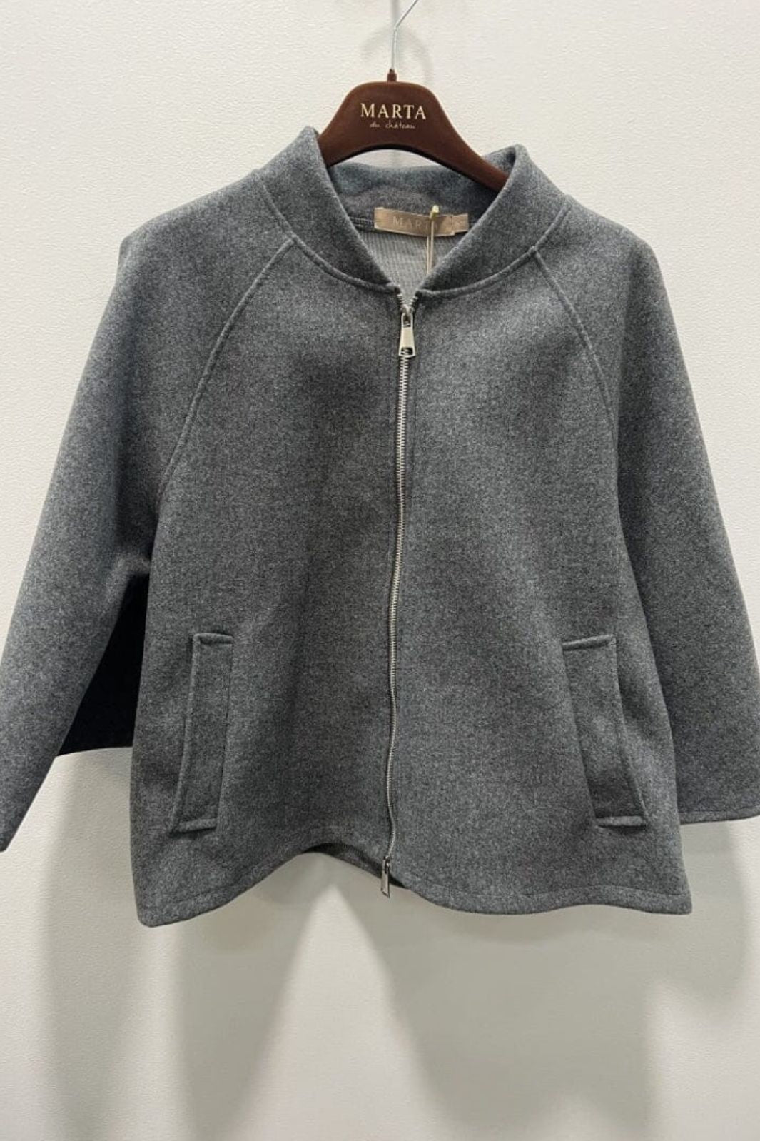 Marta Du Chateau - Mdcpia Jacket 55136M - Grigio10