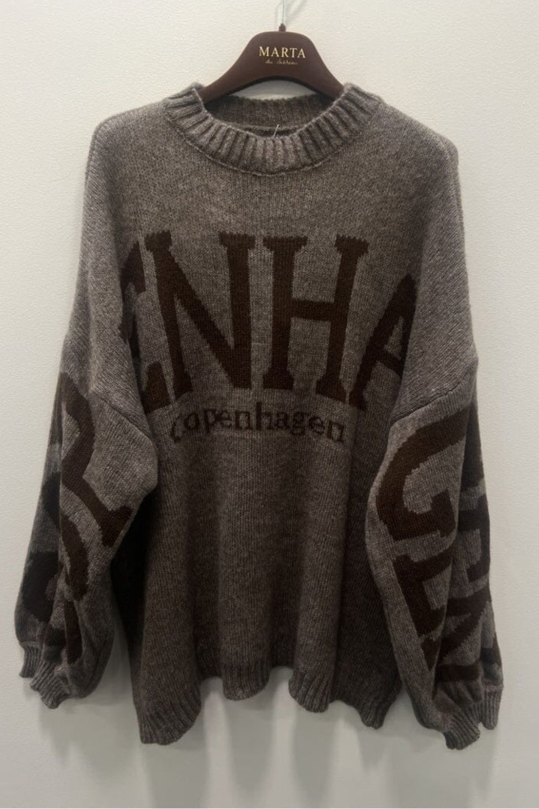 Marta Du Chateau - Mdcaria Knit 8111 - Dark Fango/Moro