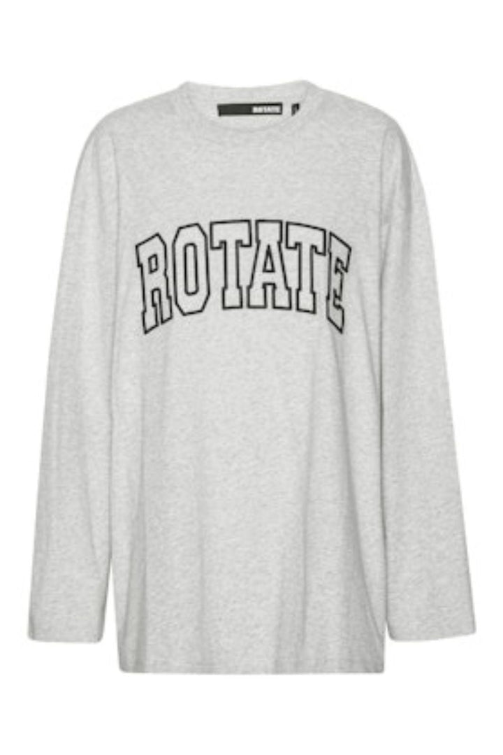 Rotate - Jersey Ls T-shirt 1153281473 - 1473 Light Grey Melange