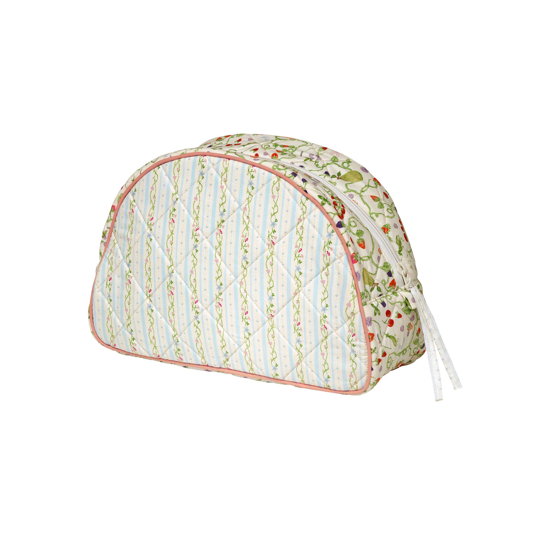 Maanesten - Makeup Bag Big Summer Stripes Blue - 4119