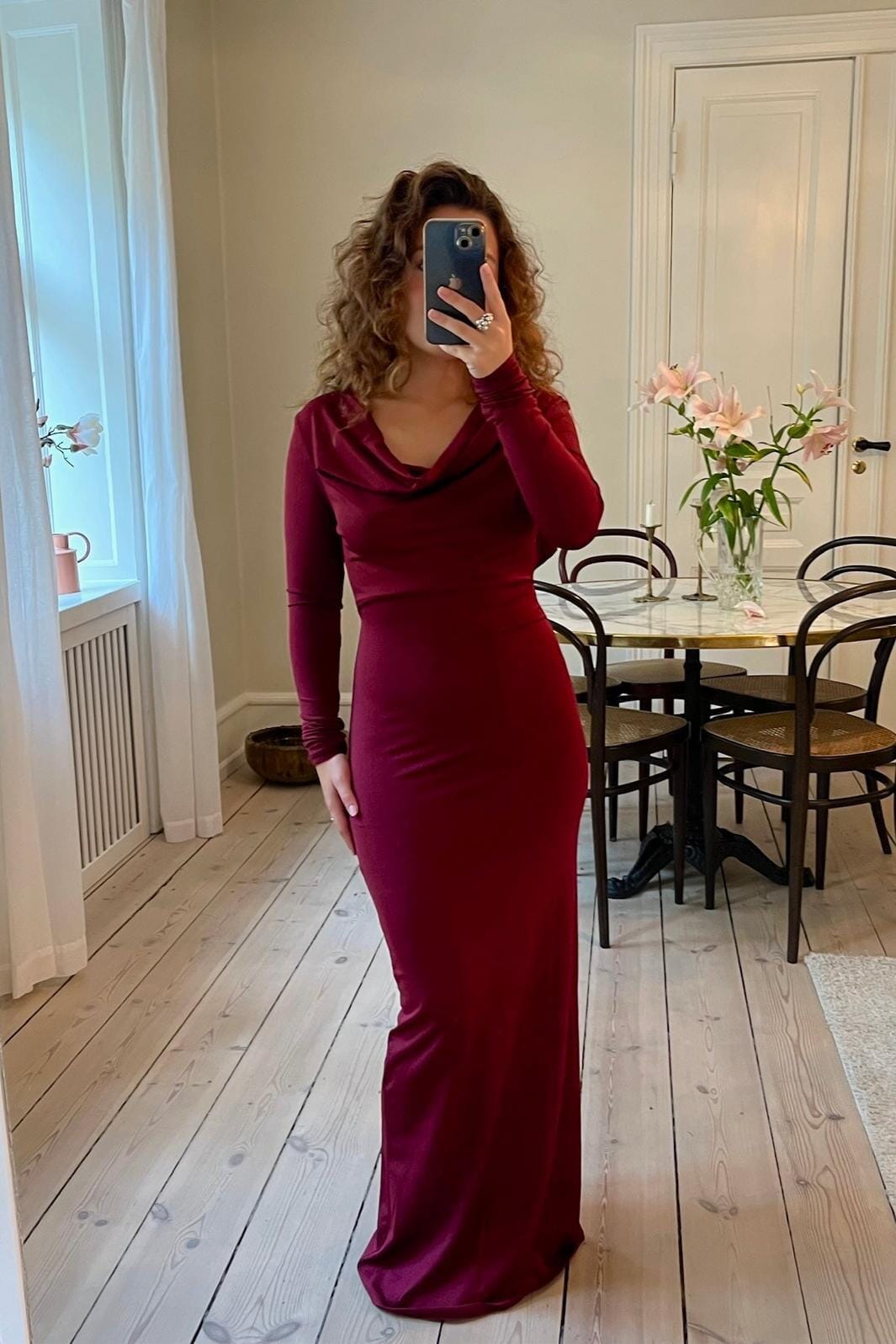 A-bee - Annelise Dress - Red Kjoler 