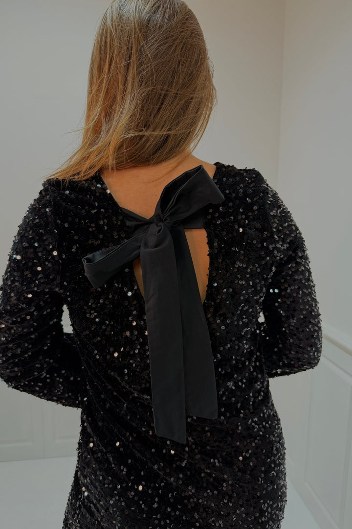 A-bee - Claudiadress - Black Kjoler 