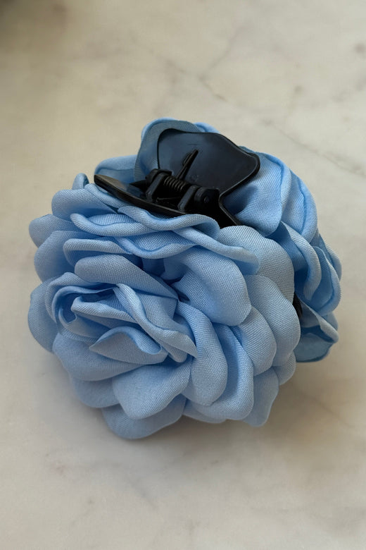 A-bee - Daisy Hairclip - Blue Hårelastikker 