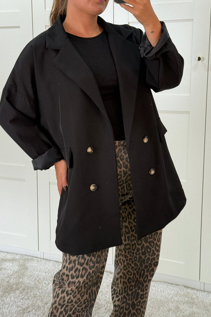 A-bee - Daphne Blazer - Black Blazere 