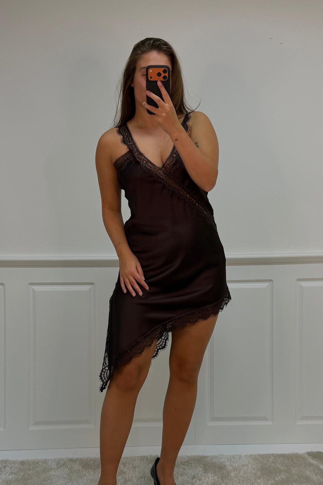 A-bee - Delfina dress - Chocolate Kjoler 