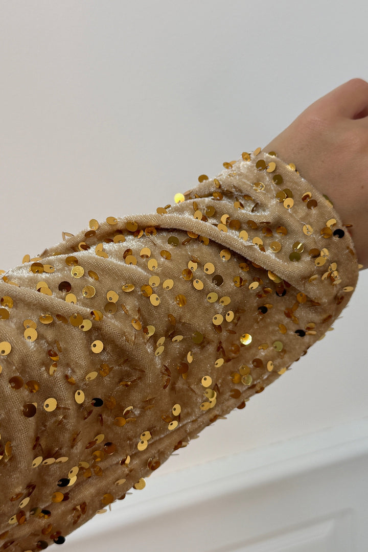 A-bee - Eddablouse - Gold Bluser 