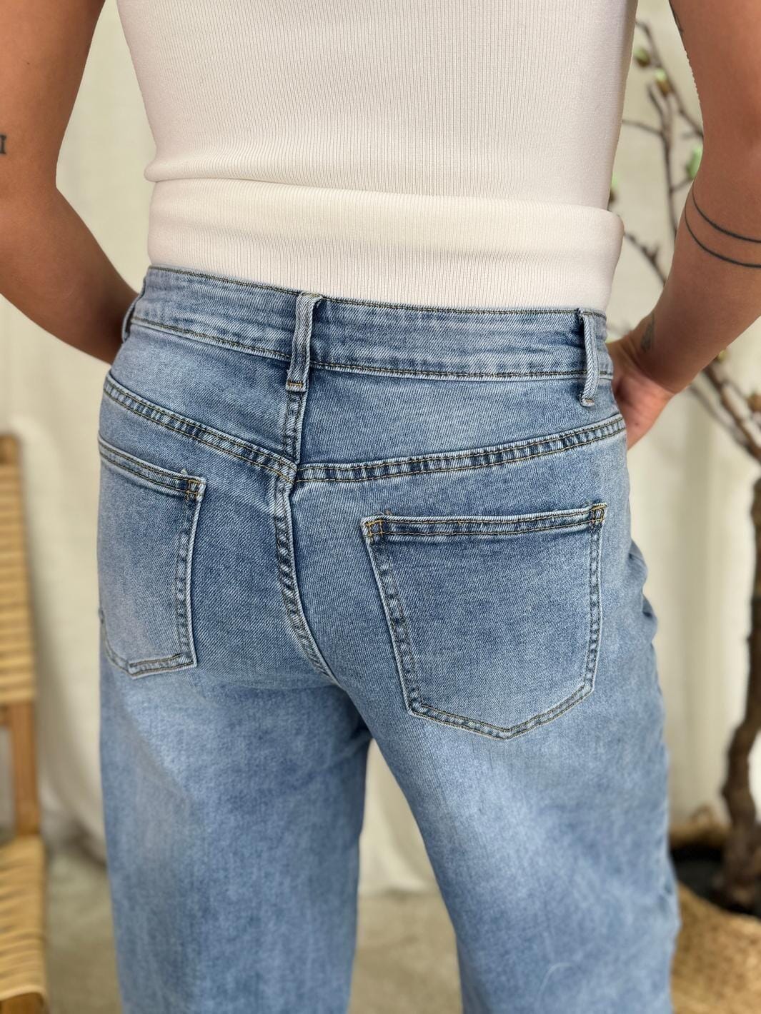 A-bee - Freja G2352 - Light Blue Denim Jeans 