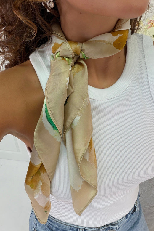 A-bee - Juliska Scarf - Taupe Tørklæder 