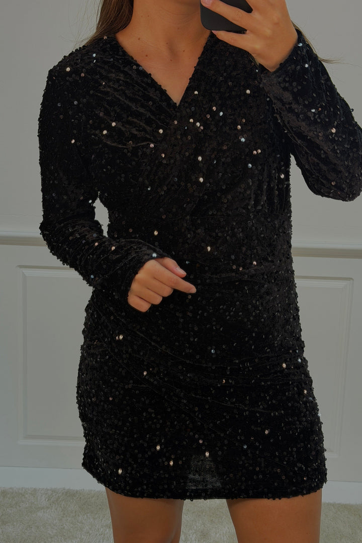 A-bee - Lorrainedress - Black Kjoler 