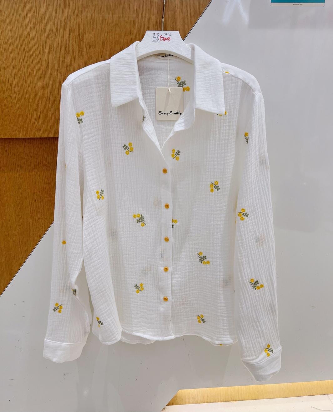 A-bee - Martha Skjorte - White