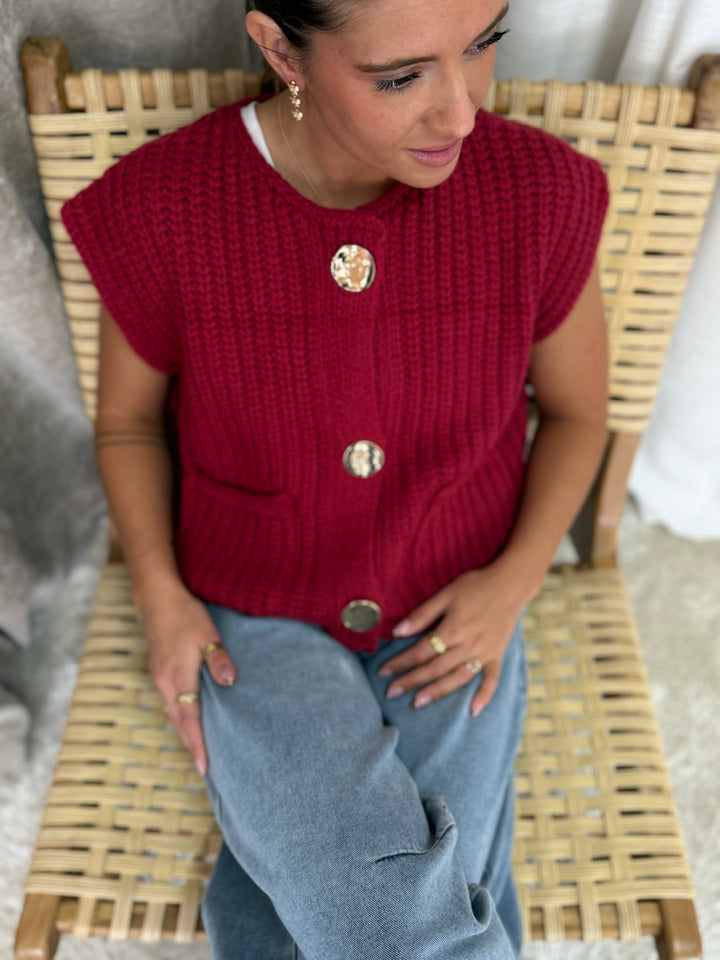 A-bee - Mie BP275 - Burgundy Veste 