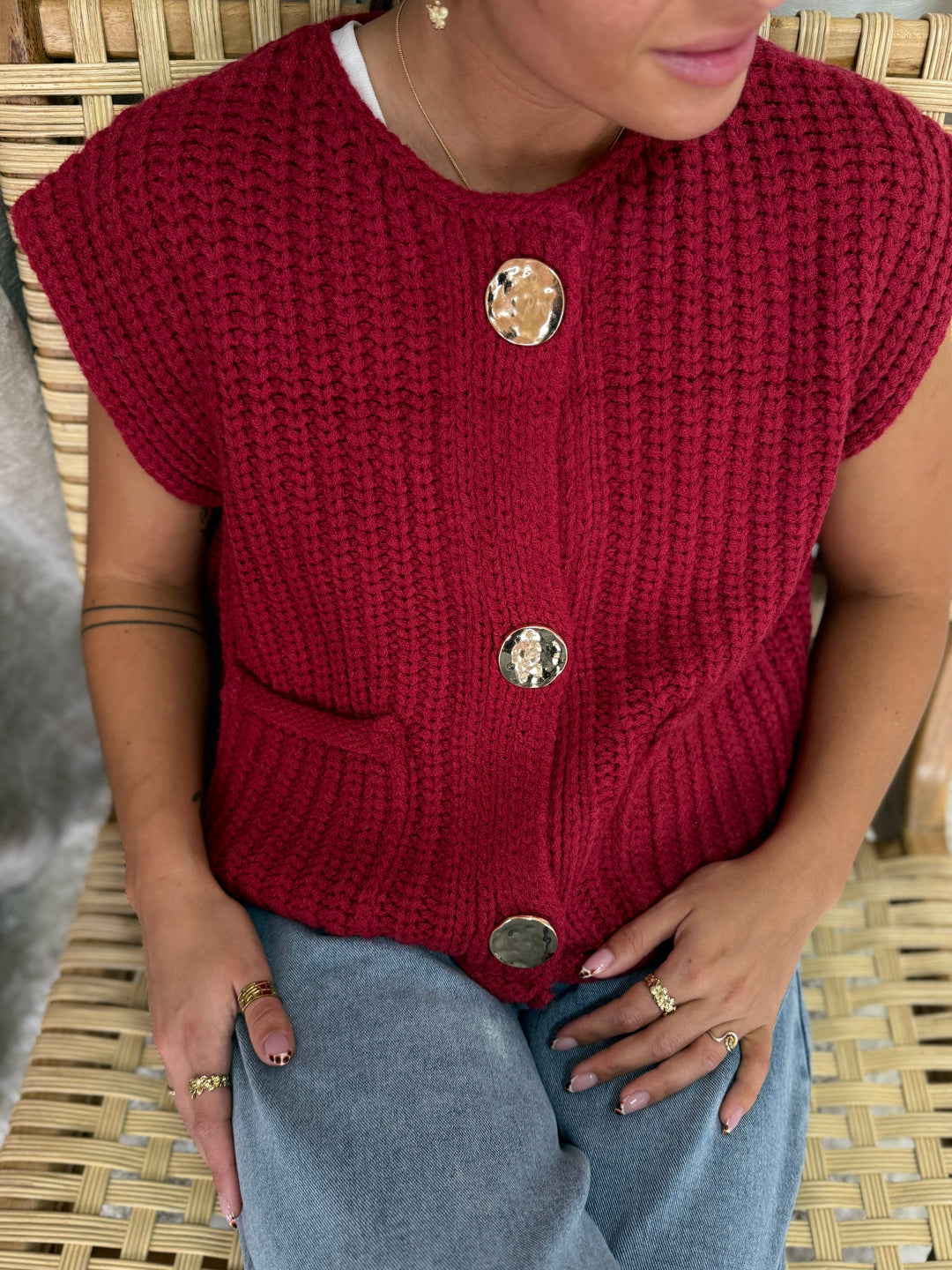 A-bee - Mie BP275 - Burgundy Veste 