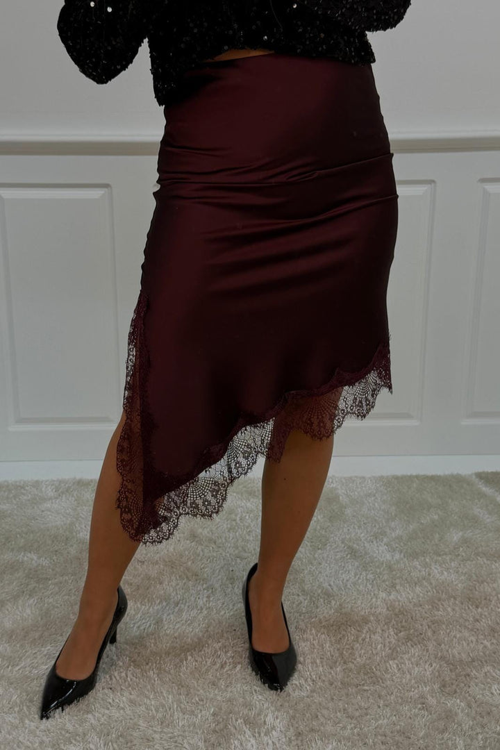 A-bee - Paloma skirt - Plum Nederdele 