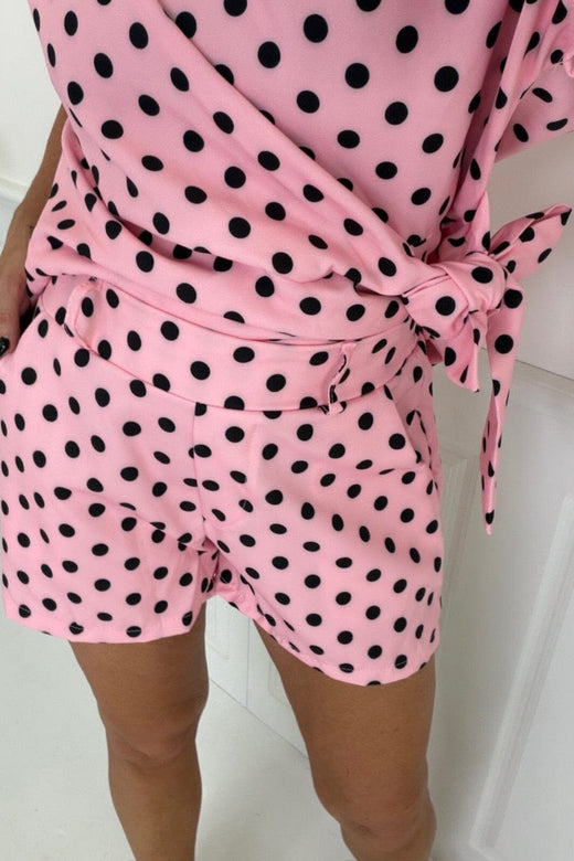 A-Bee - Rahel 8751-1 Shorts - Pink Shorts 