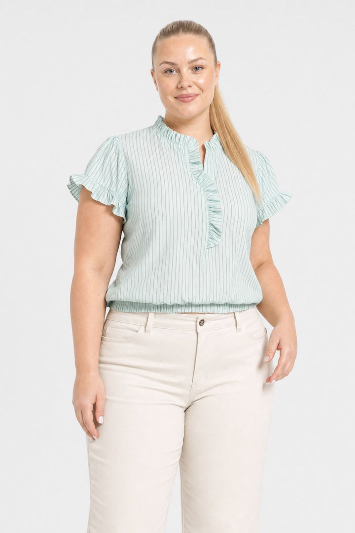 CE_IMG - A-Bee - Sabella Bluse - Lysegrøn - M/L