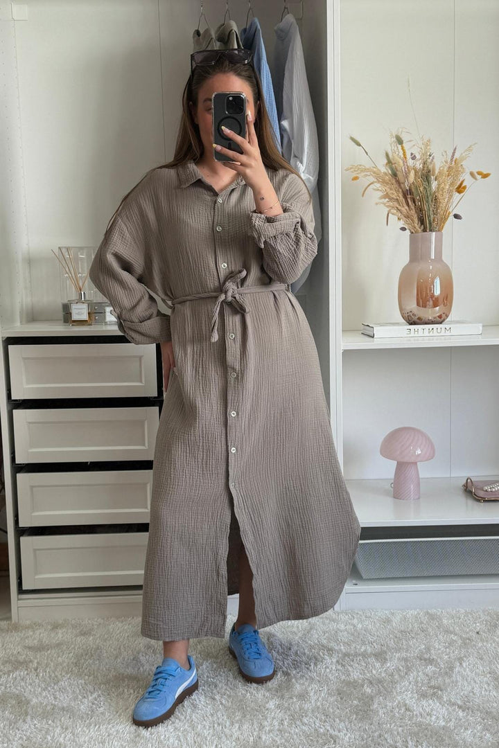 A-bee - Sabina Dress - Champagne Kjoler 
