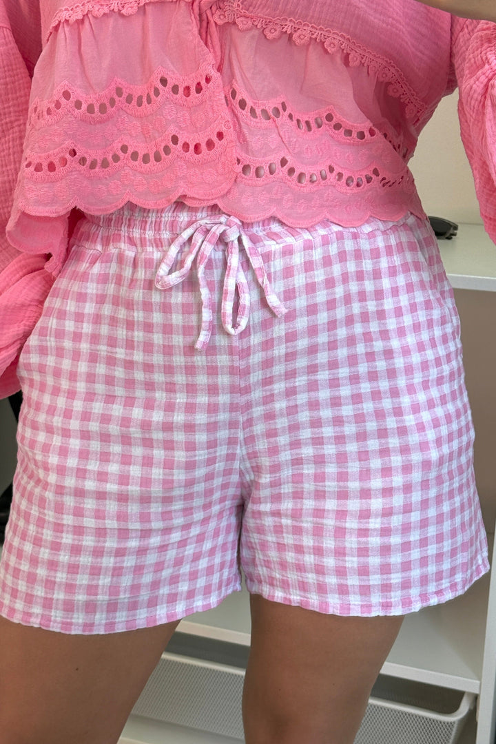 A-bee - Sofie Shorts- Pink Bukser 