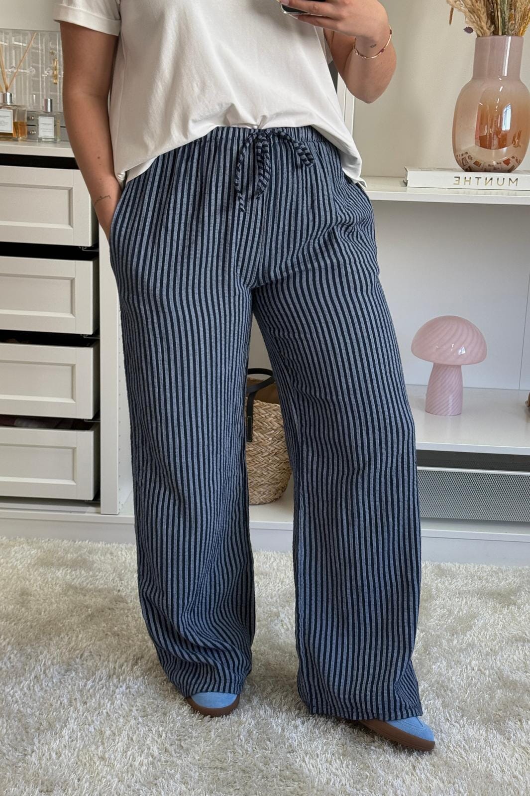 A-bee - Stella Pants - Navy Bukser 