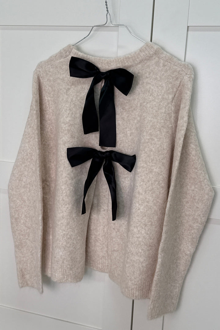 A-bee - Tina Striktrøjer - Rose Shadow Strikbluser 