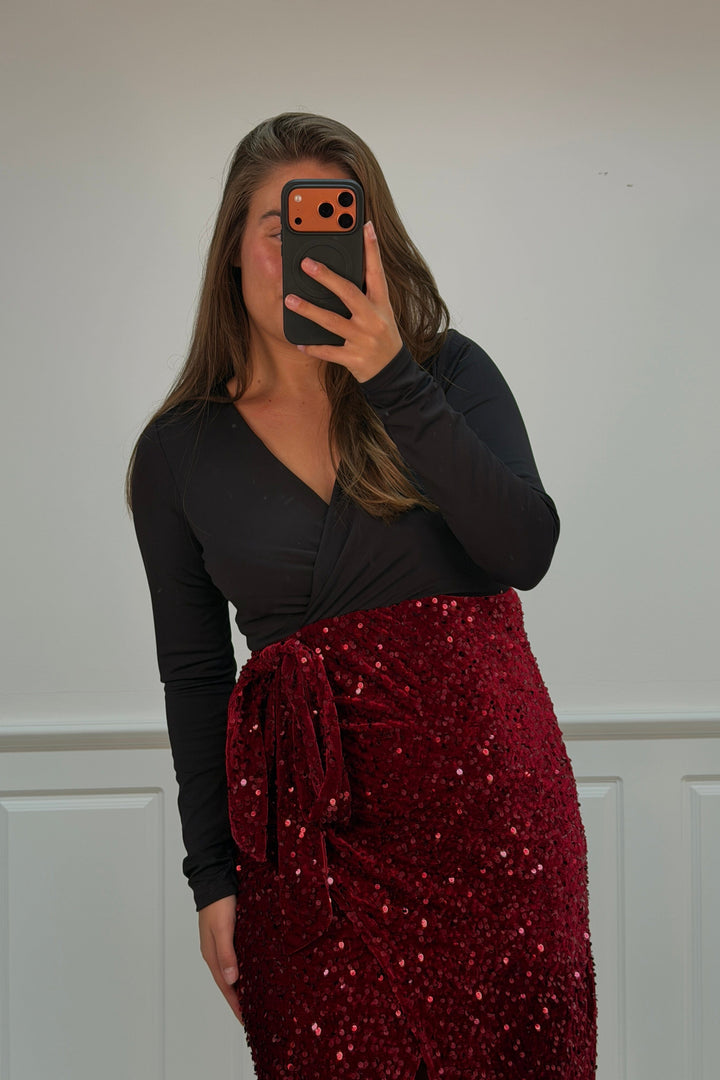 A-bee - Viviana dress - Burgundy Kjoler 