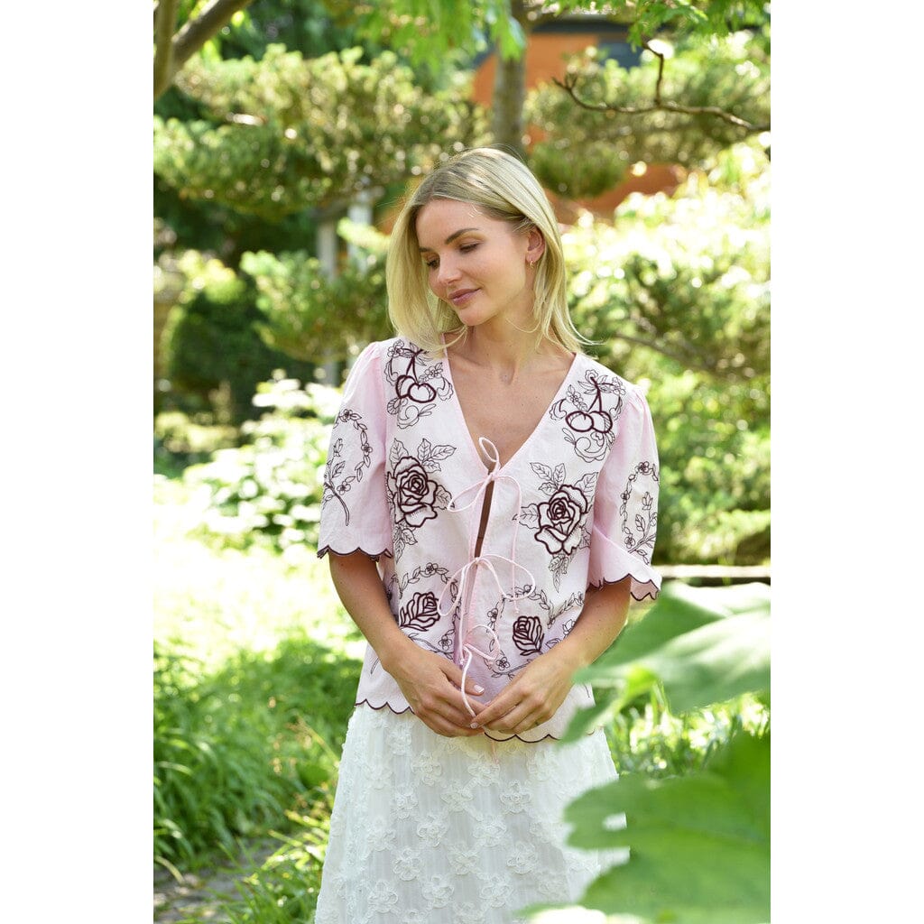 A-View - Amanda Blouse AV8095 - 298 - Rose Bluser 