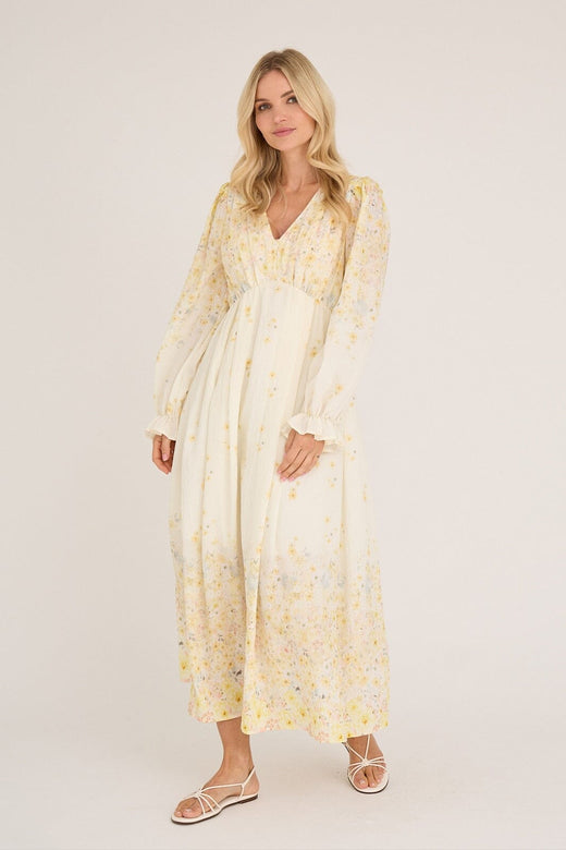 A-View - Aurora Dress AV8140 - 069 - Pale Yellow