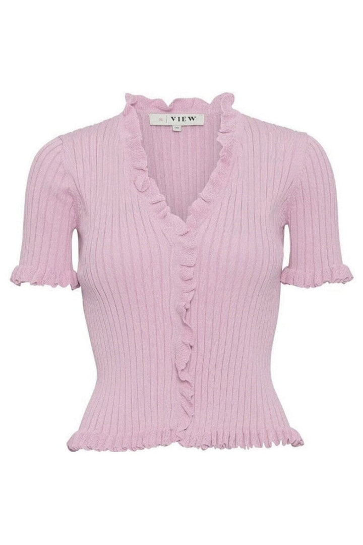 A-VIEW - Fabia Ss Tee AV1861 - 147 - Pale Rose