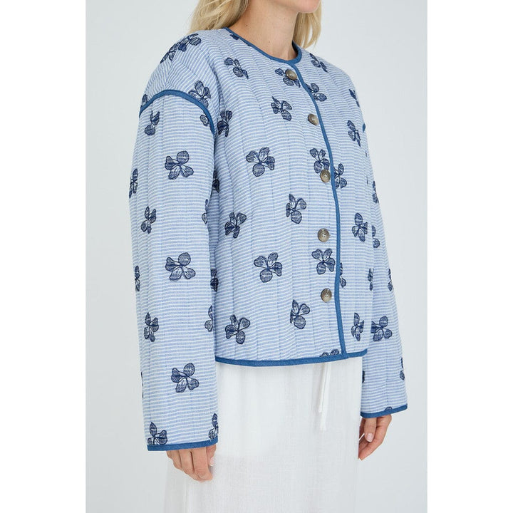 A-View - Fina Jacket AV8040 - 181 - Blue/Off White Jakker 