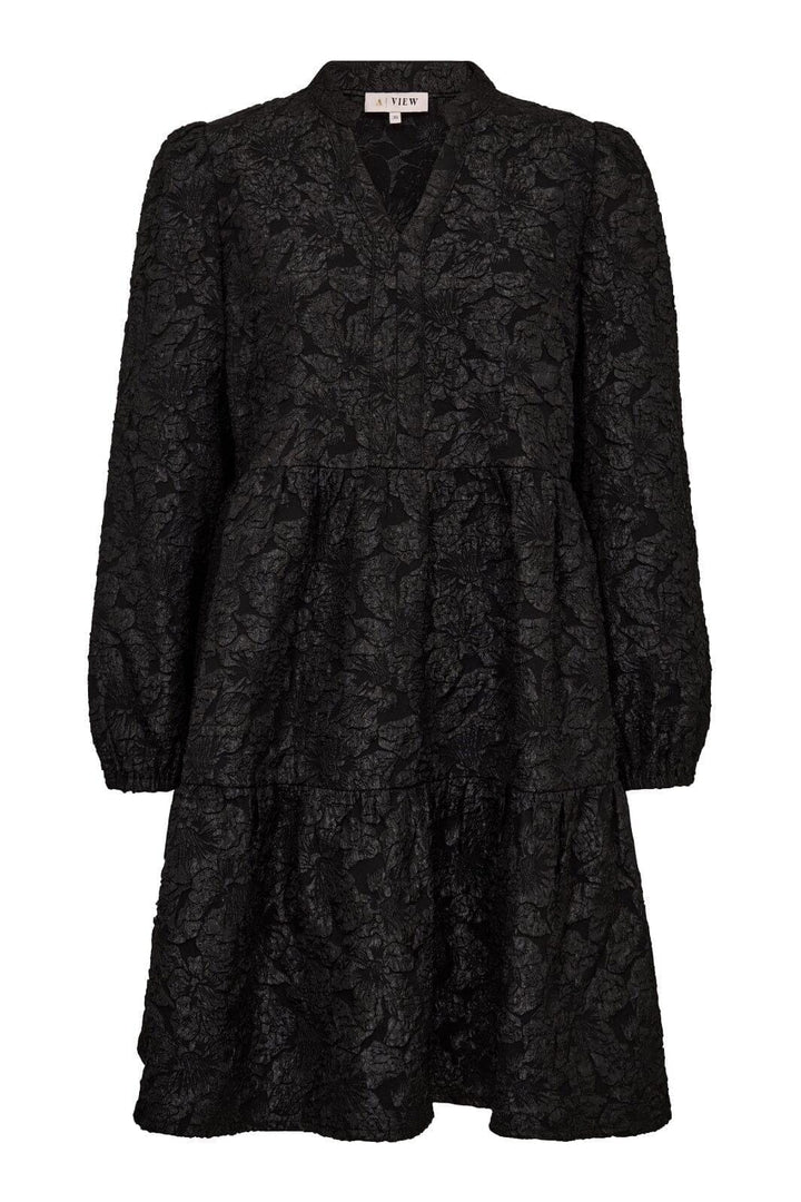 A-View - Ida Dress AV4847 - 999 - Black Kjoler 