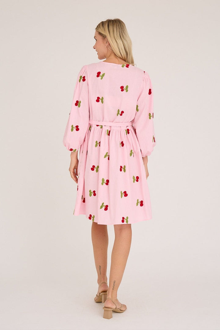 A-View - Rebekka Fruit Dress AV8184 - 255 - Rose/Red