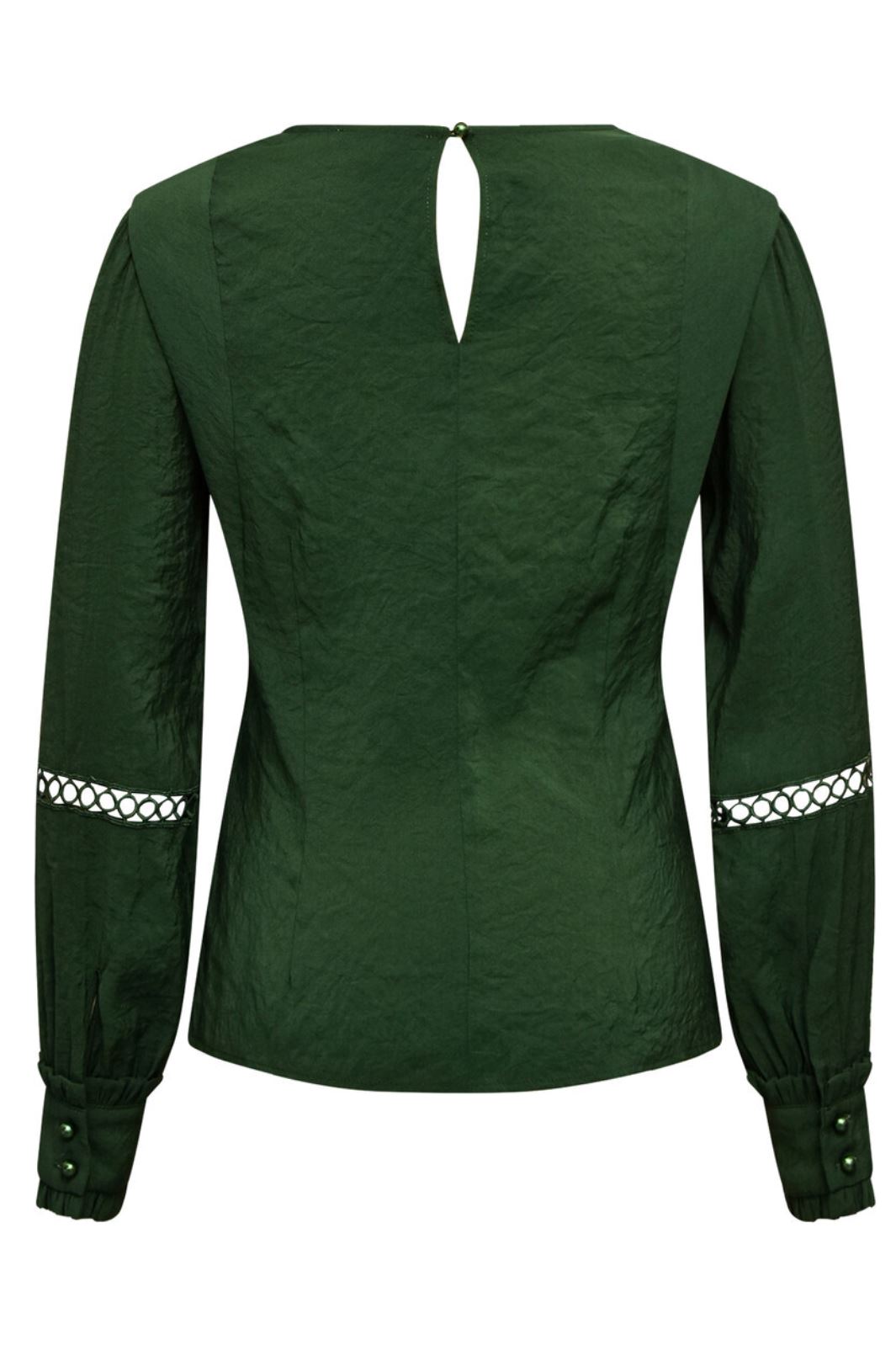 A-VIEW - Sissi Blouse - 857 Green Bluser 