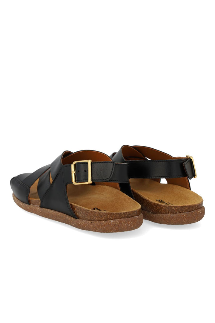 Angulus Women - Flettet Fodsengssandal 5864-101 - 1785 - Black