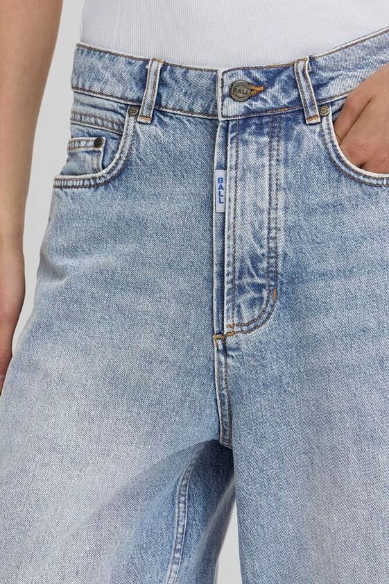 Ball - Basaga Denim Shorts 50408016 - 900005059 - 90S Medium Blue Indiigo Shorts 