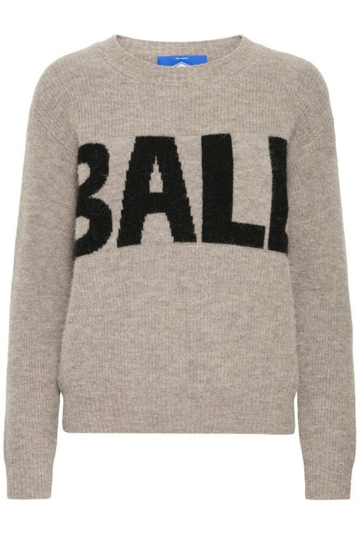 Ball - Bastacy Rib Logo Pullover 50405353 - 160205 - Vintage Khaki
