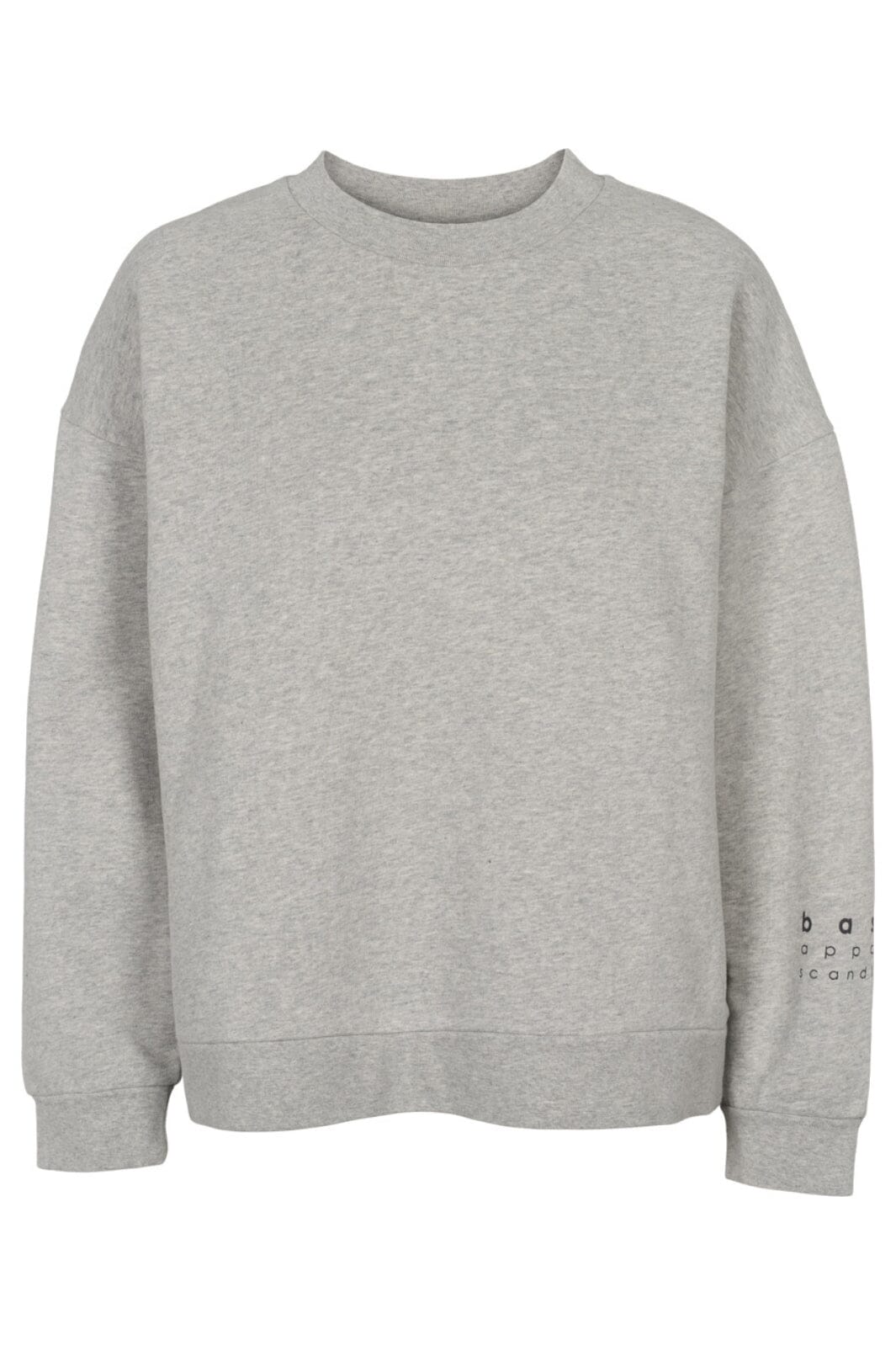 Basic Apparel - Cinna Oversized Sweat - 025 Grey Mel. Sweatshirts 