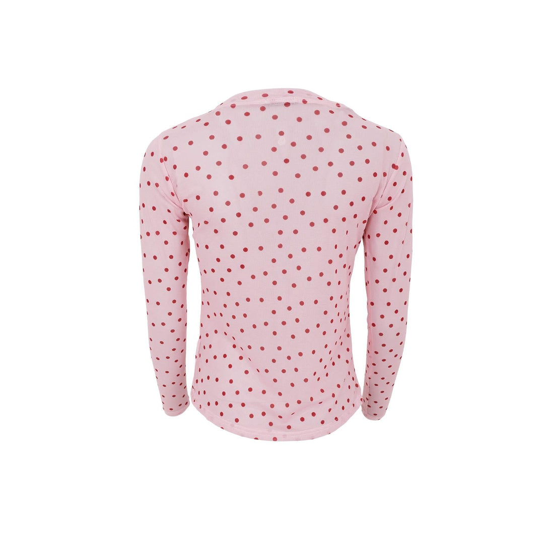 Black Colour - Bcannie Mesh Blouse 3846 - Shirts - Rose Dot Bluser 