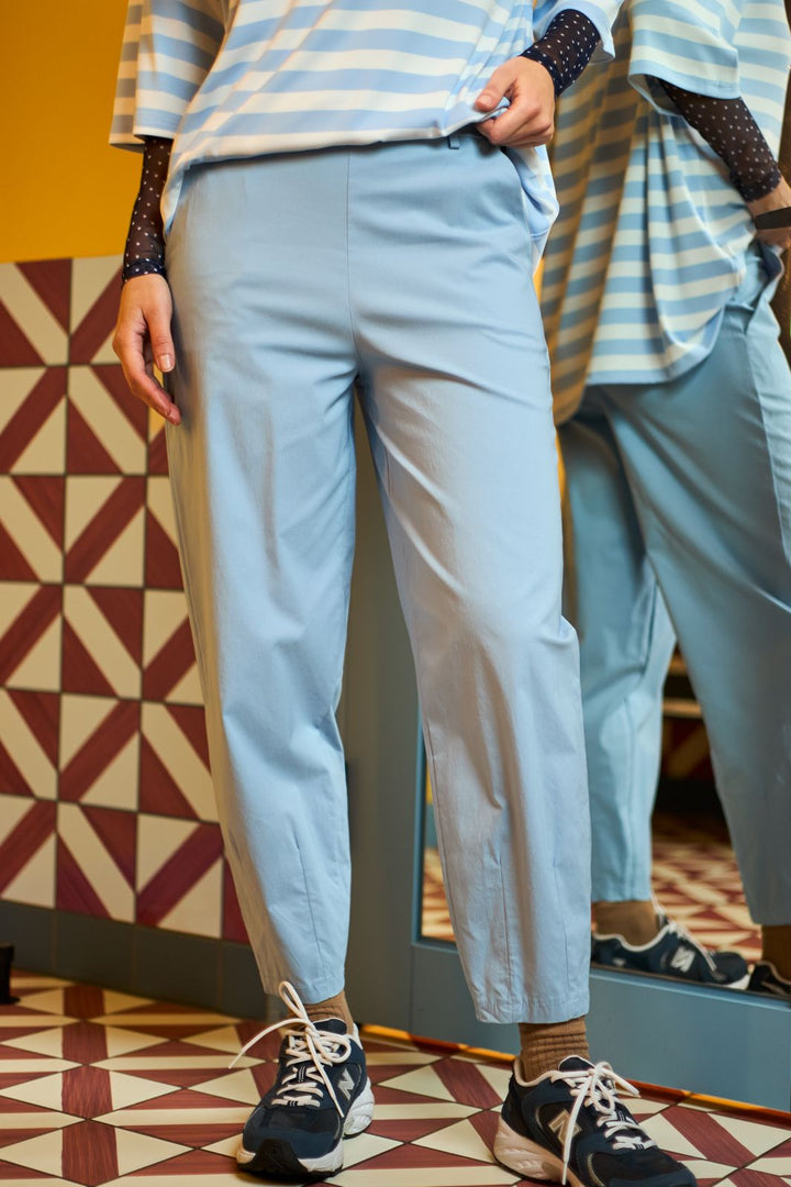 Black Colour - Bcbeate Barrel Pant 41096 - Lt. Blue