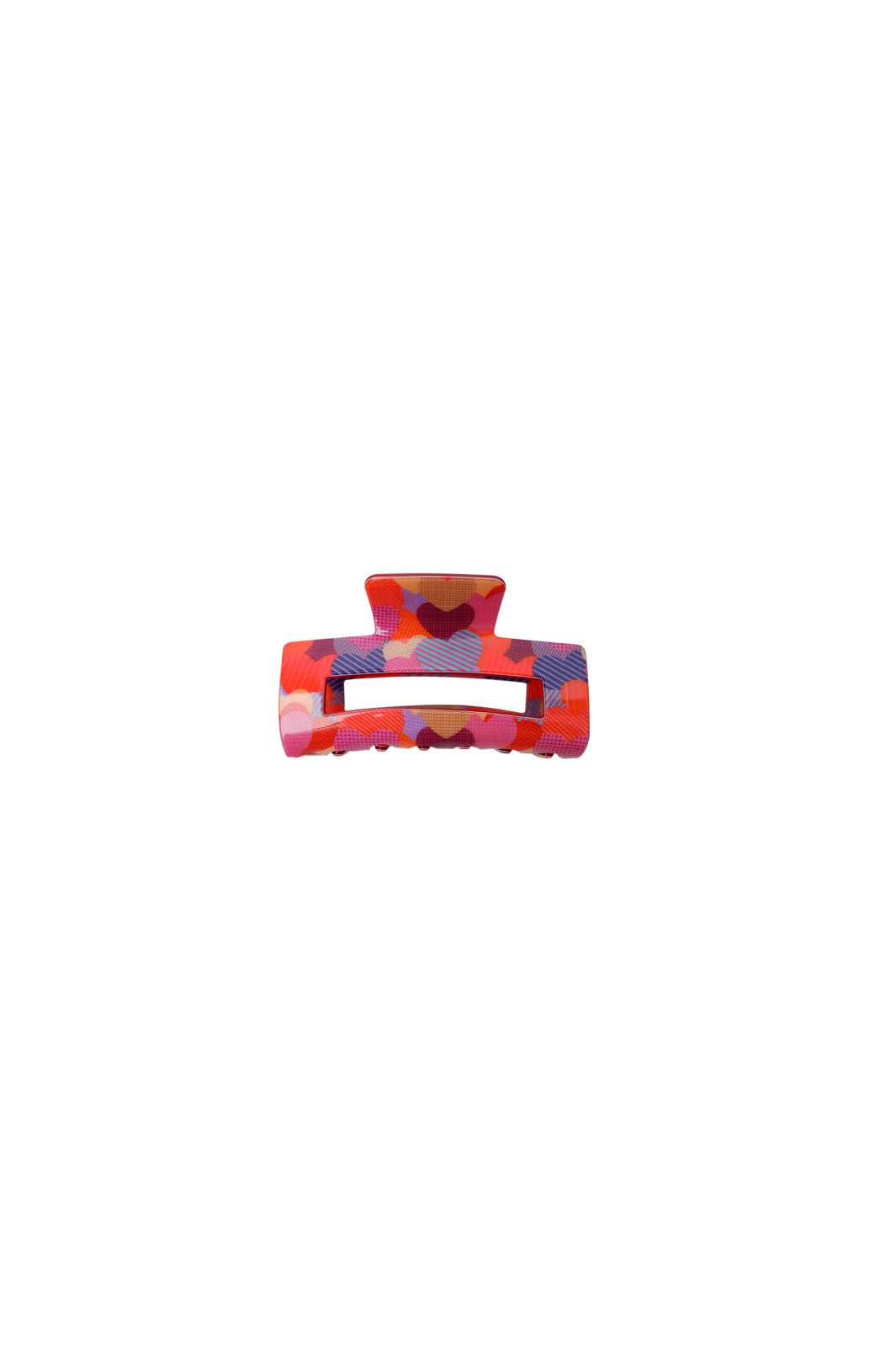Black Colour - Bcberlin Love Hair Claw 6009 - Multi